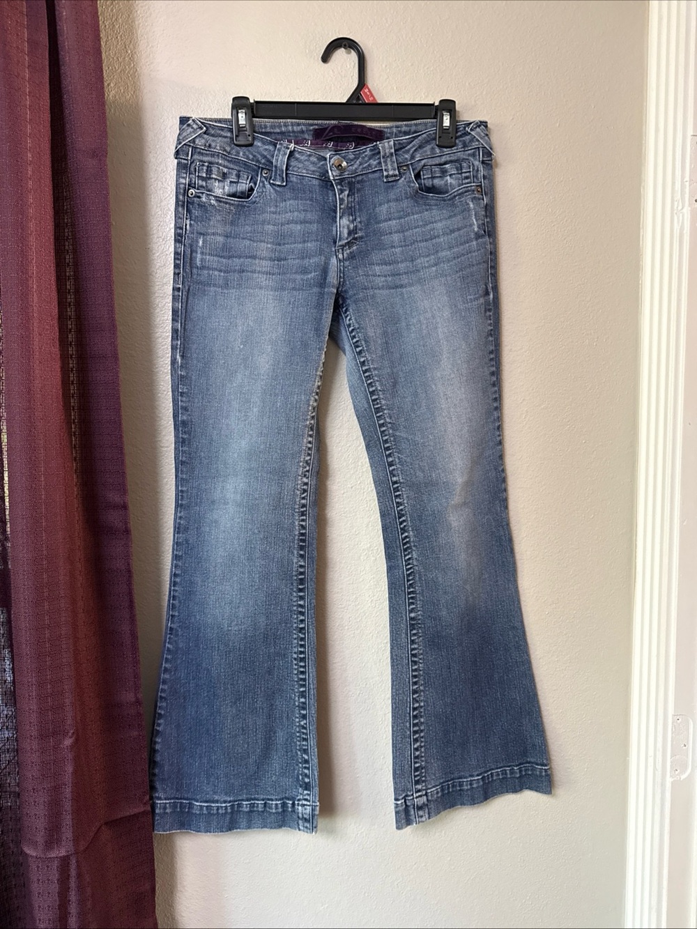 B8/4 Refuge Low Rise Flare Denim Jeans Size 11 S